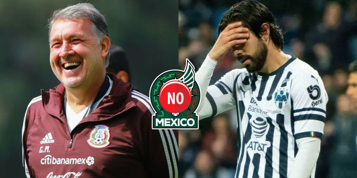 Por bulto no va a Qatar y también se irá de Rayados