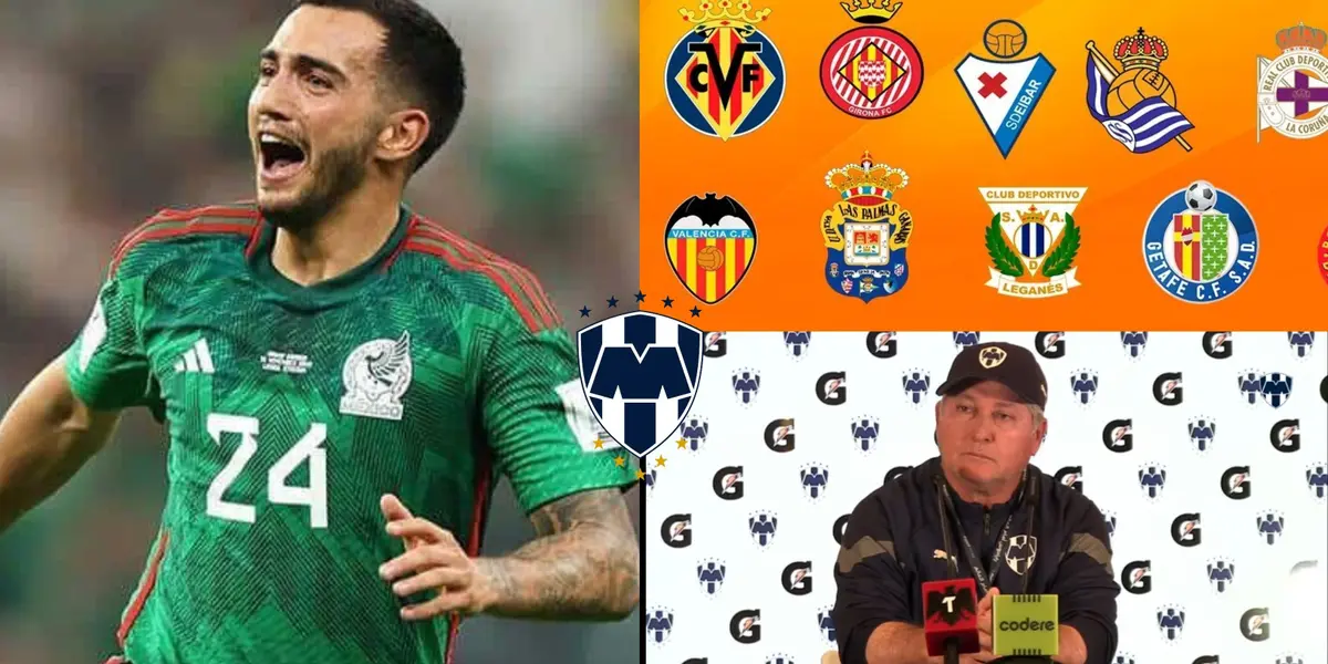 Preferiría a uno del montón de España, tuvo la oportunidad de jugar en un grande de México como Rayados
