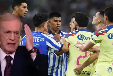 Que no chillen, la respuesta del maestro del periodismo deportivo José Ramón Fernández a las águilas del América, por el altercado entre Gallardo y Rodríguez