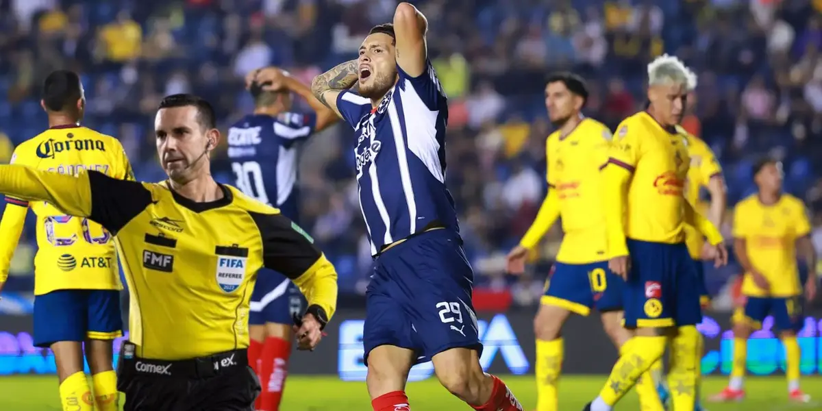 Ramos en el América vs Rayados/FOTO: Club América