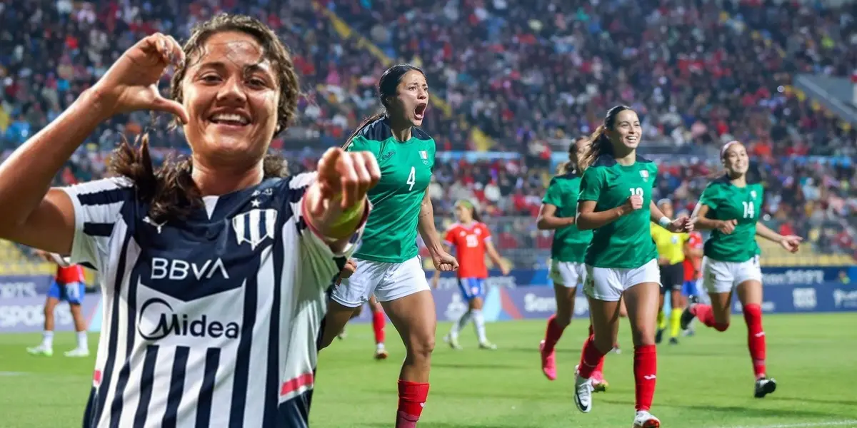 Rayadas mexicanas campeonas, la Selección Mexicana Femenil regresan con oro de los Panamericanos