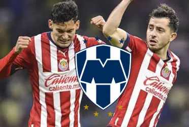 Rayados de Monterrery quiere a convertir a jugador de Chivas en su cuarto refuerzo