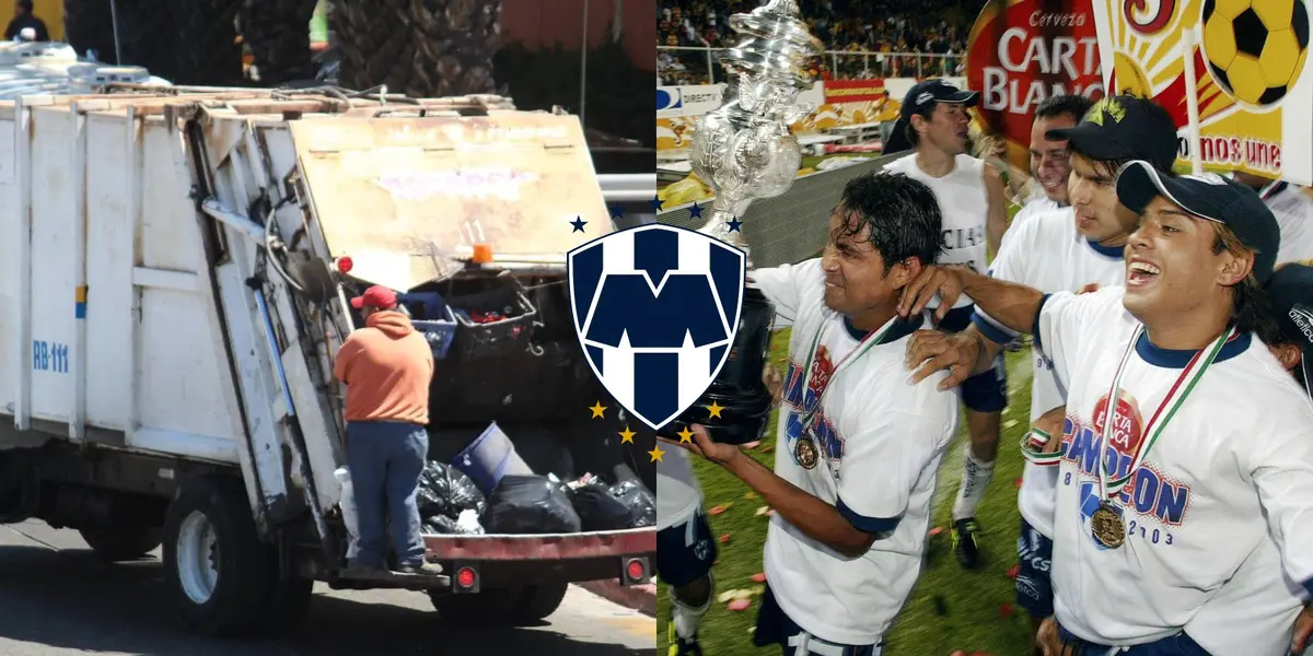 Rayados de Monterrey tuvo en sus filas a un crack, pero su destino lo hizo terminar en la basura