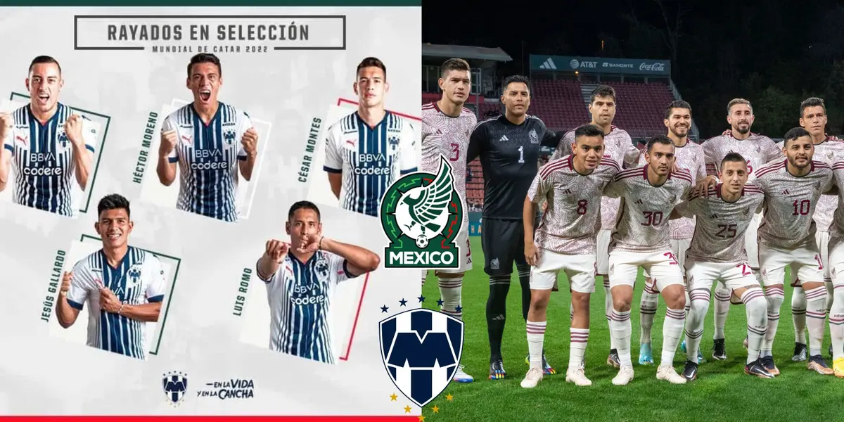 Rayados demostró ser l¡el mejor equipo de México y es la base de la Selección Nacional