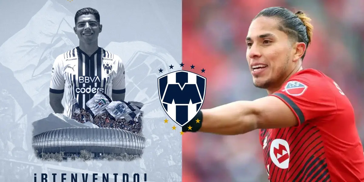 Rayados presentó a Víctor Guzmán como su nuevo jugador