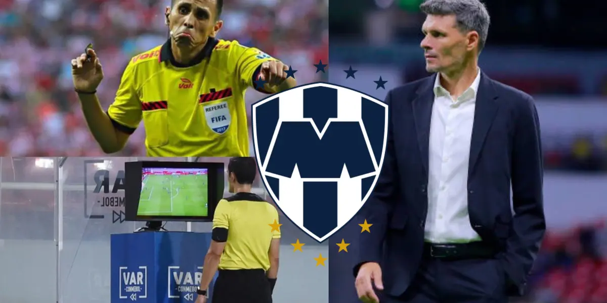 Rayados se sintió afectado por el cuestionable trabajo de Santander ante Toluca