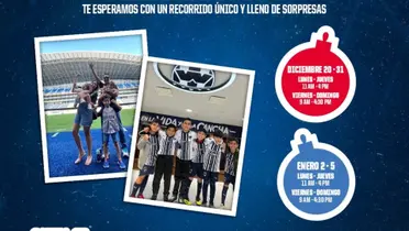 Rayados te invita a vivir las fiestas decembrinas en el BBVA / Foto: @Rayados
