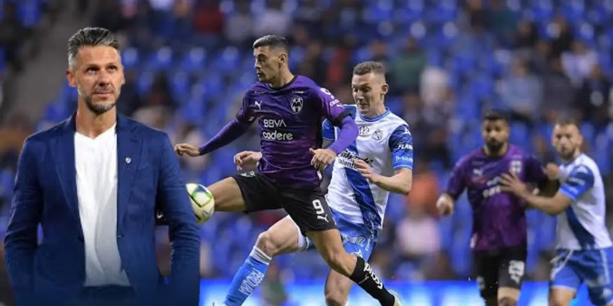 Rayados vs Puebla y Demichelis/FOTO: Mexsport