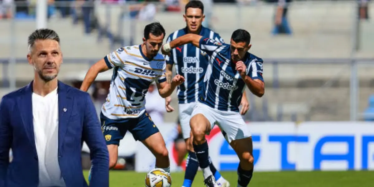 Rayados vs Pumas y Demichelis/FOTO: X