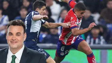 Rayados vs San Luis y Faitelson/FOTO: x Liga MX