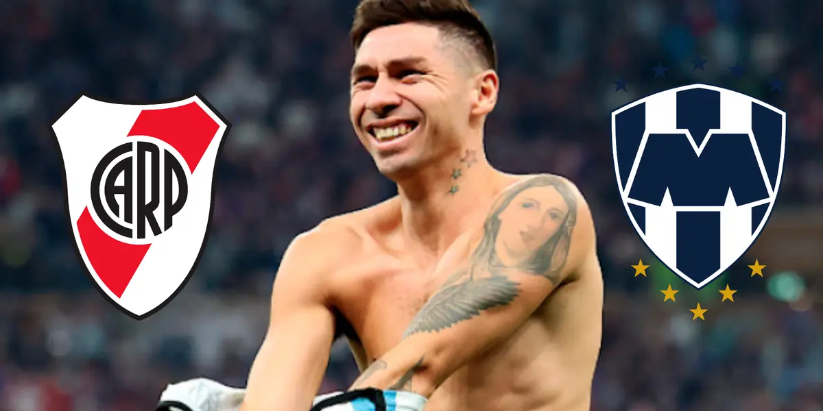 Rayados y River comenzaran guerra de ofertas por Montiel / Foto: X