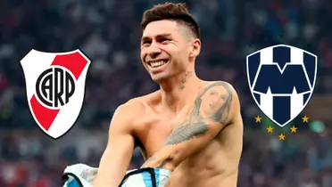Rayados y River comenzaran guerra de ofertas por Montiel / Foto: X
