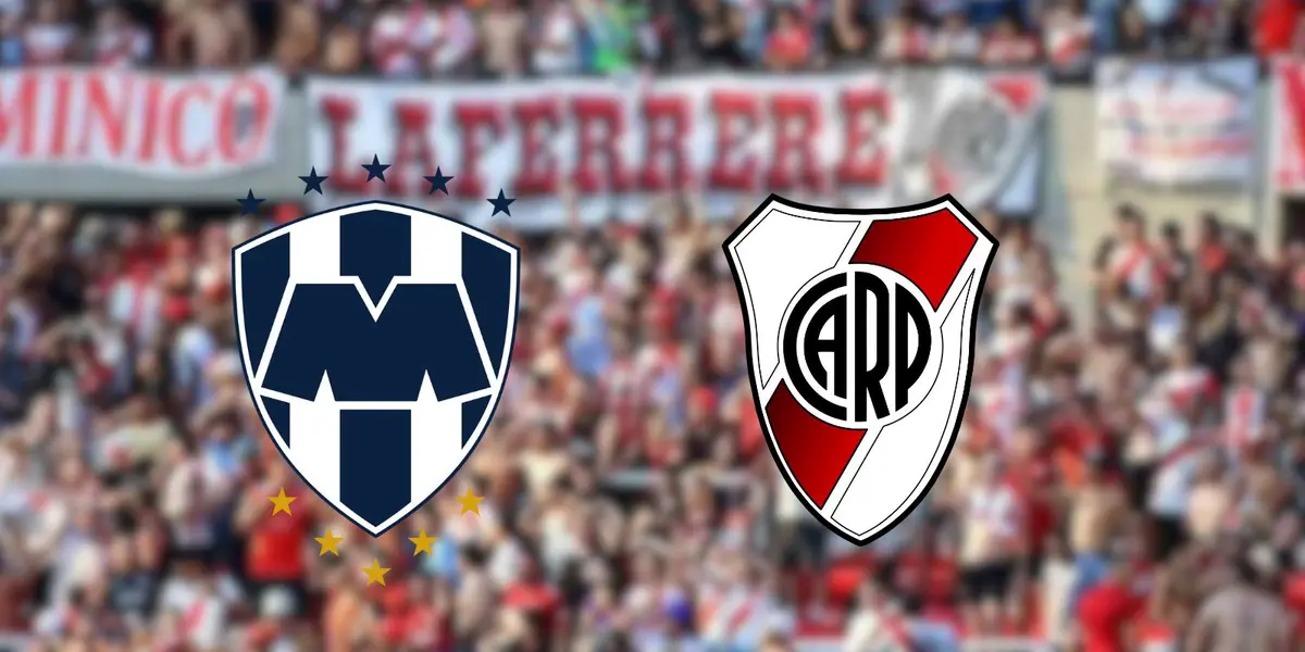 Rayados y river con la afición de River/FOTO: Telediario
