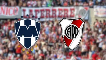 Rayados y river con la afición de River/FOTO: Telediario