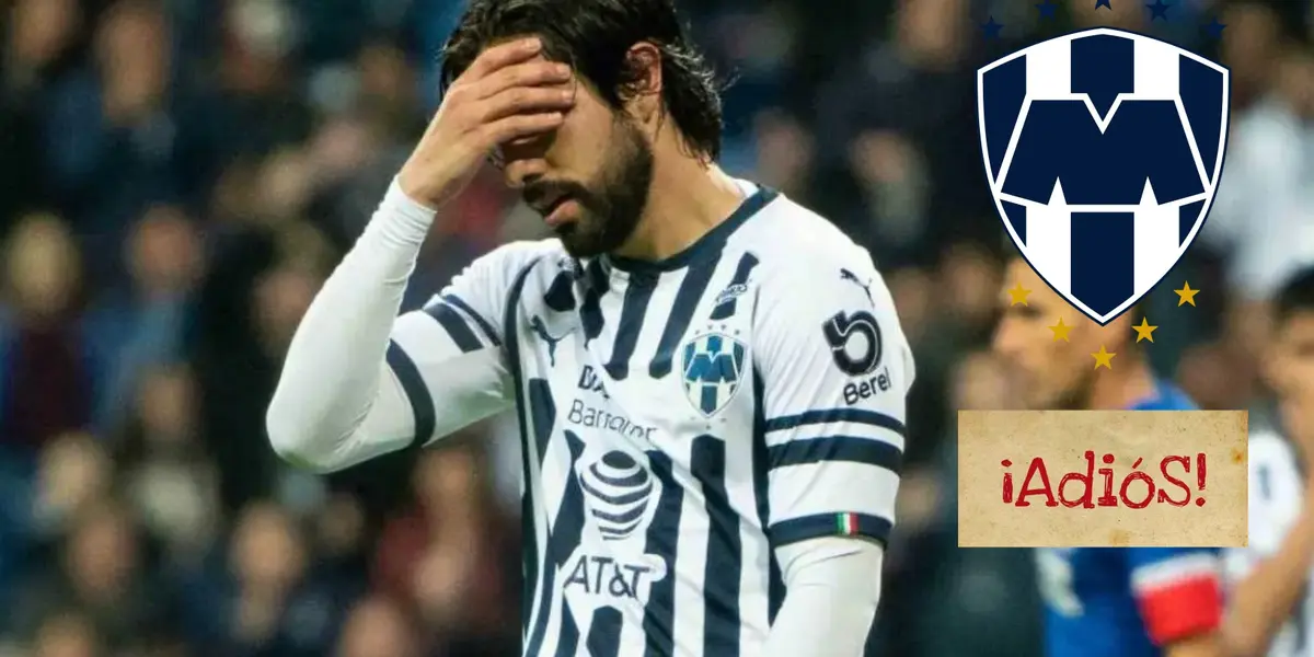 Rayados ya no lo tiene en planes y buscará nuevos horizontes