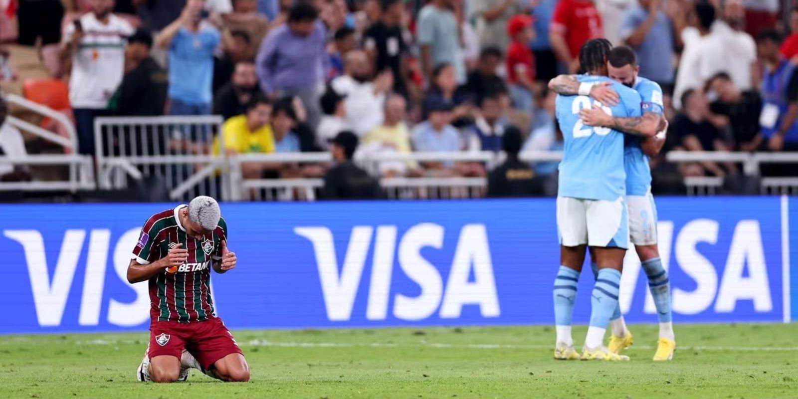 Rechazo a Monterrey el año pasado, y hoy en pleno Manchester City vs Fluminense golean a su equipo en forma de karma