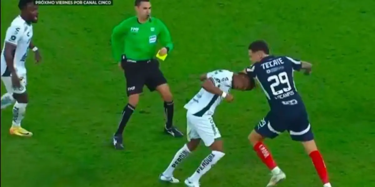 Riña entre Ocampos y Edgar Guerra/FOTO: X