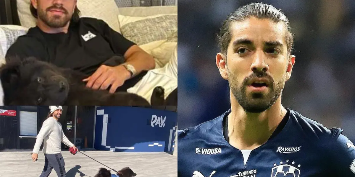 Rodolfo Pizarro cuida y ama a su mascota