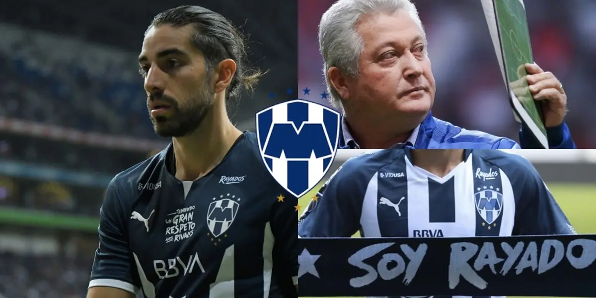 Rodolfo Pizarro puede ver disminuida su participación en Rayados con la nueva incorporación de Vucetich.