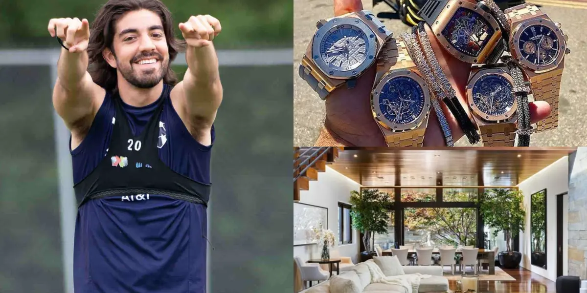 Rodolfo Pizarro sigue siendo el hazme reír de Rayados pero su sueldo le da para darse vida de rey y gastar en lo que se le antoje