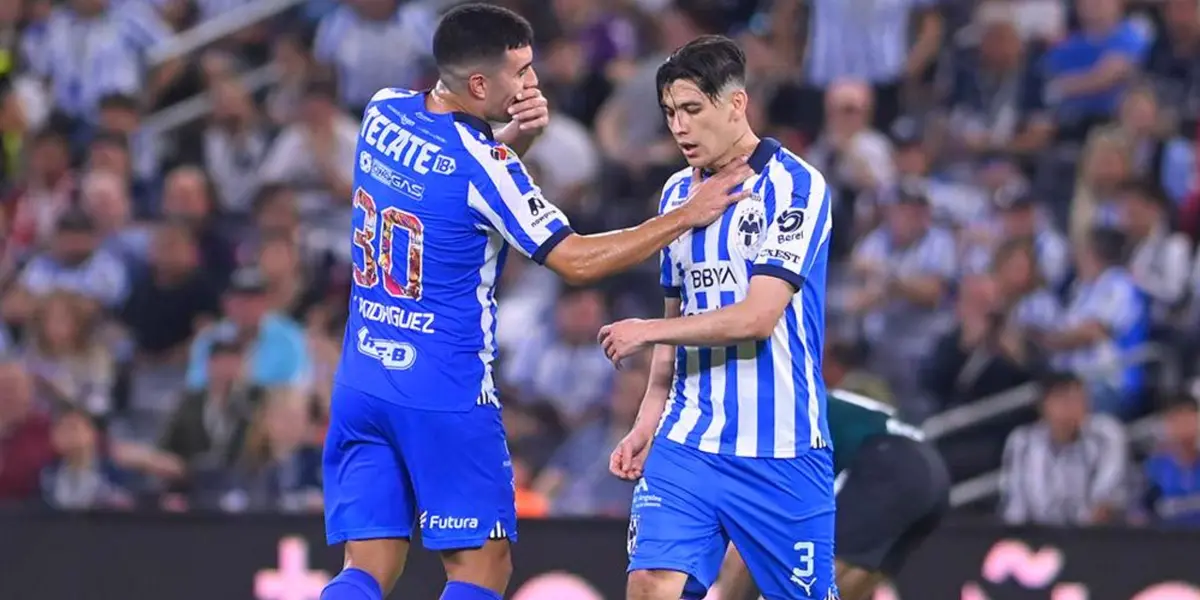 Rodríguez y Gerardo Arteaga de Rayados - Foto: Mexsport