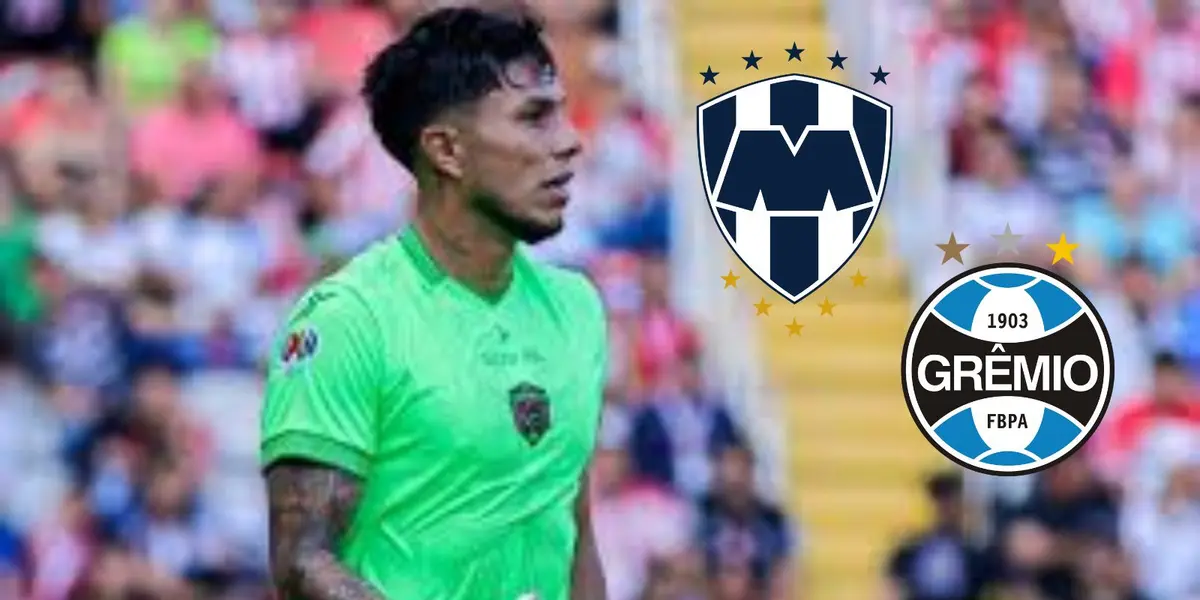 Salcedo con Bravos y Rayados y Gremio/FOTO: Mexsport