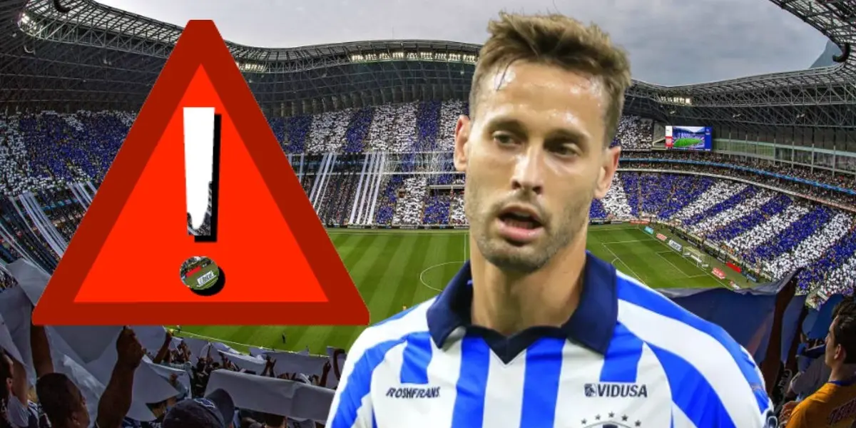 Sergio Canales abandona el campo del partido de Rayados ante León y esto se sabe de su posible lesión