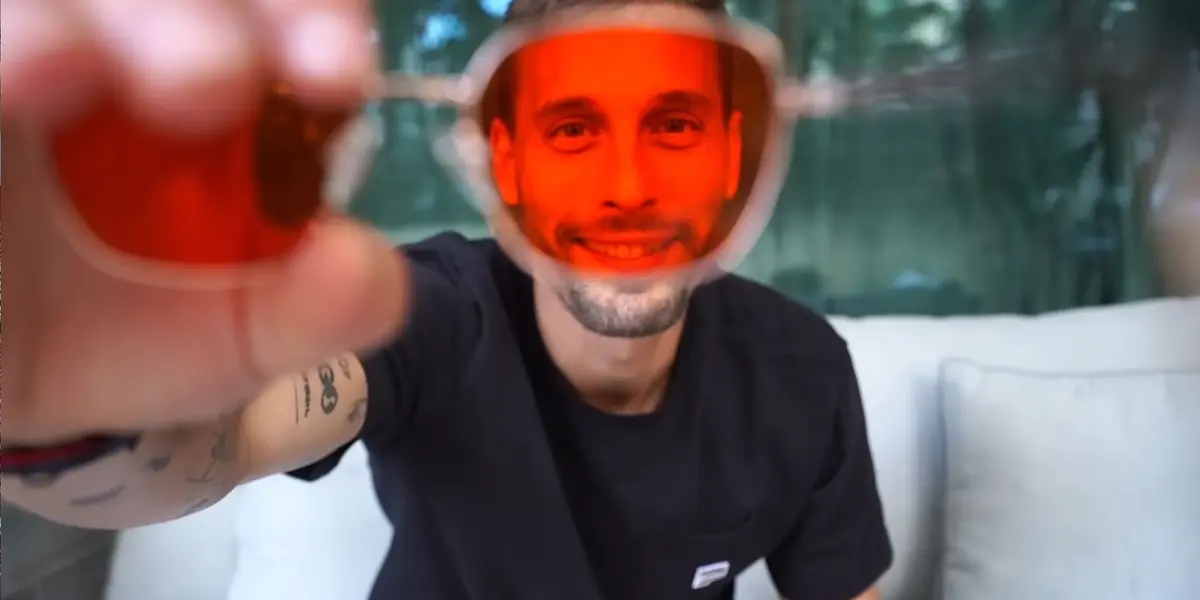 Sergio Canales y la tecnología que usa - Foto: Captura de pantalla