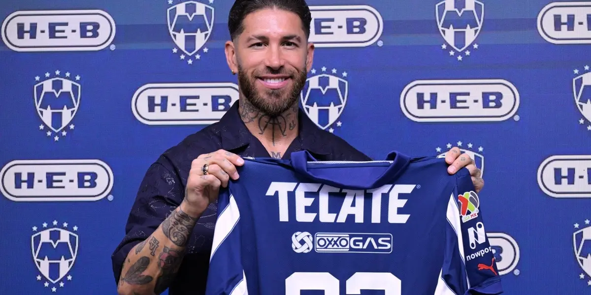 Sergio Ramos como Rayado - Foto: X (@Rayados)