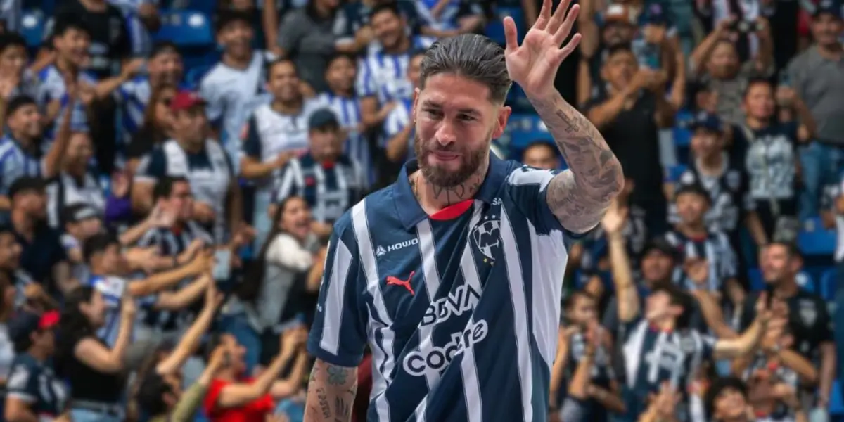 Sergio Ramos con Rayados - Foto: EFE