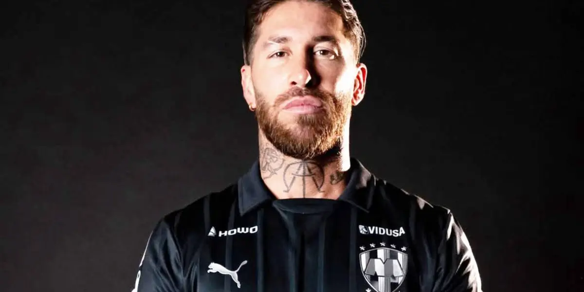 Sergio Ramos con su nueva indumentaria - Foto: Rayados