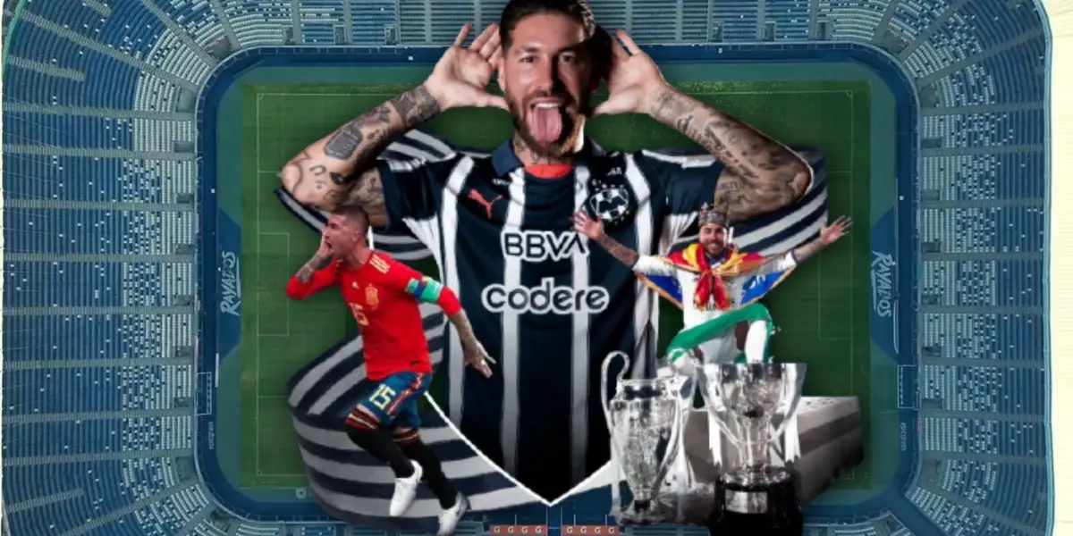 Sergio Ramos es oficialmente anunciado como jugador de Rayados | Foto: X @rayados