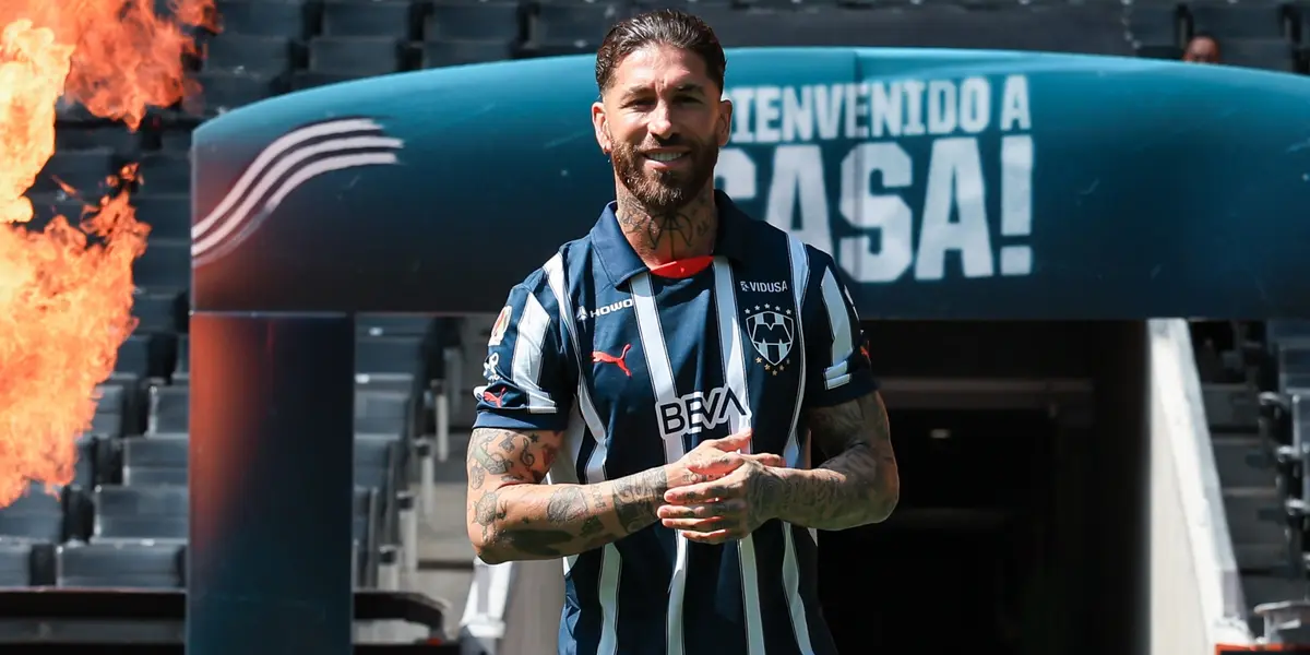 Sergio Ramos podría perdibir una millonada descomunetal por la venta de su jersey | foto: X @rayados