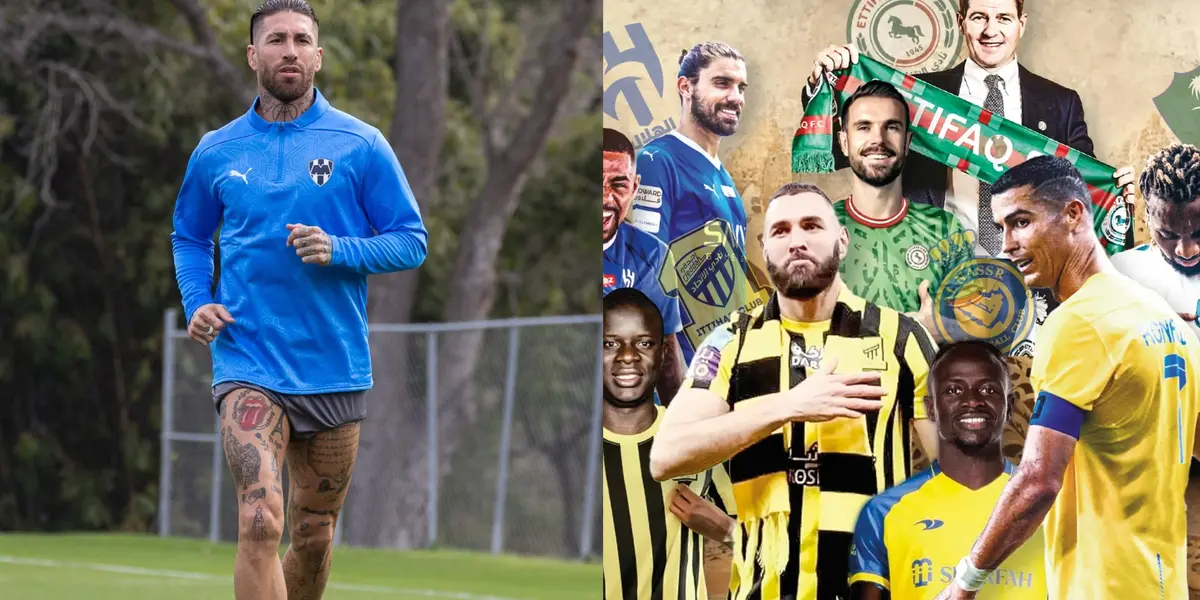 Sergio Ramos rechazó Arabia Saudita y prefirió jugar en Rayados de Monterrey | Foto: Especial