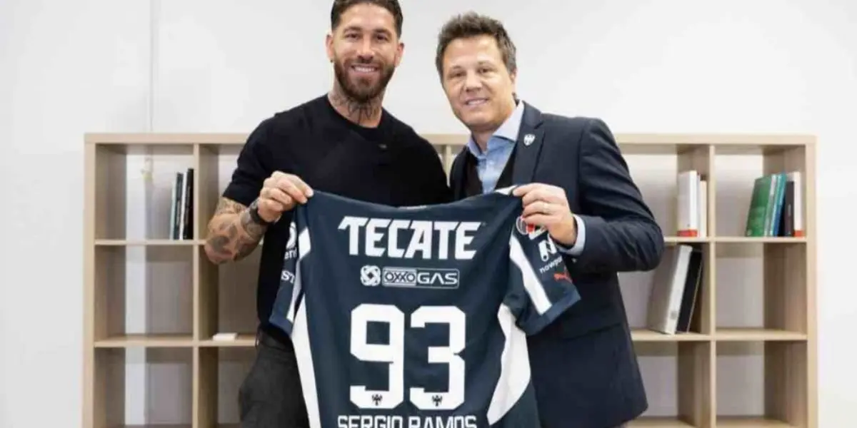 Sergio Ramos y el "Tato" Noriega - Foto: Captura de pantalla