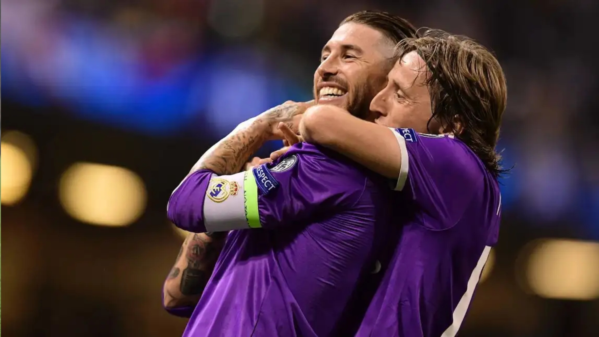 Sergio Ramos y Luka Modric en el Real Madrid - Foto: AFP