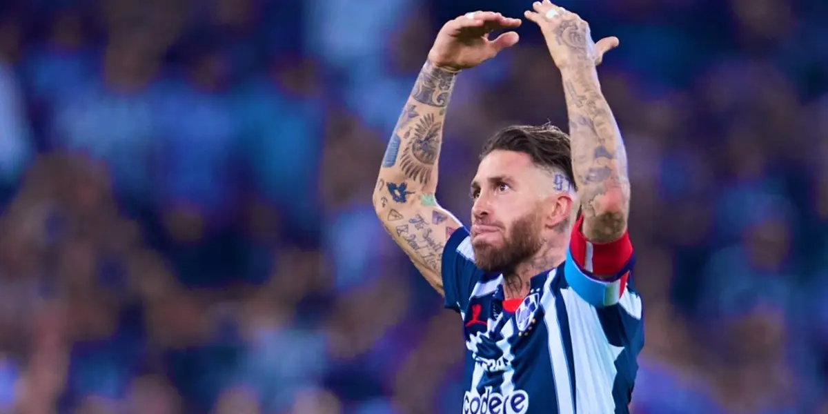 Sergio Ramos ya anotó su primer gol en Monterrey | Foto: X @rayados