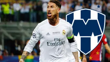 Sergrio Ramos con la playera del Real Madrid (Fuente: AFP)