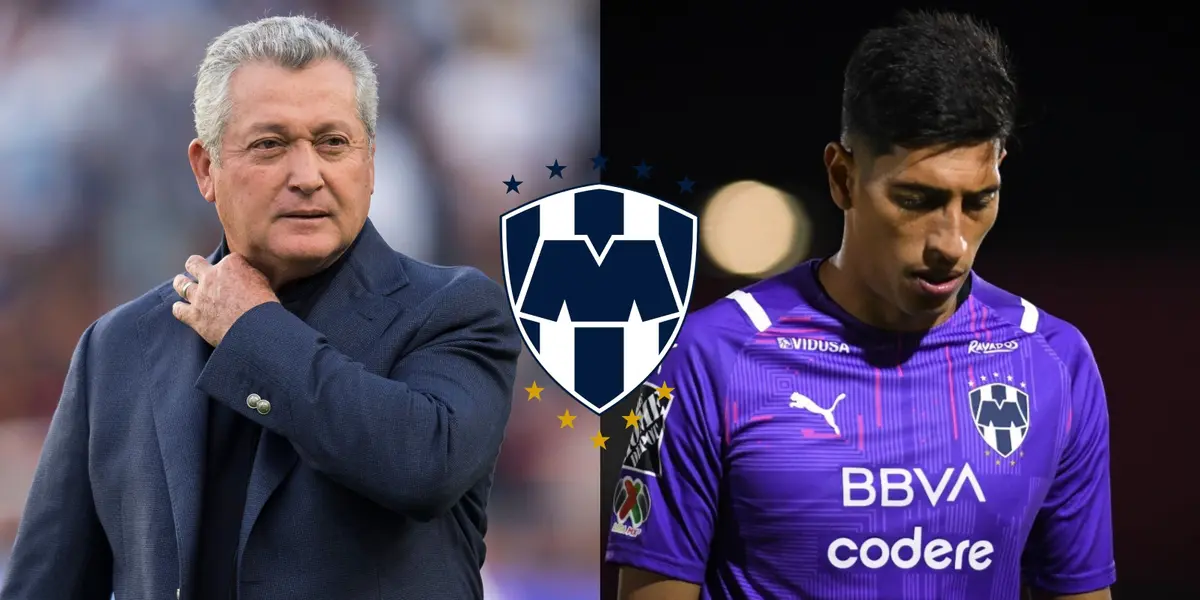 Si siguen los errores de Andrada en Rayados, esto haría su entrenador, Víctor Vucetich