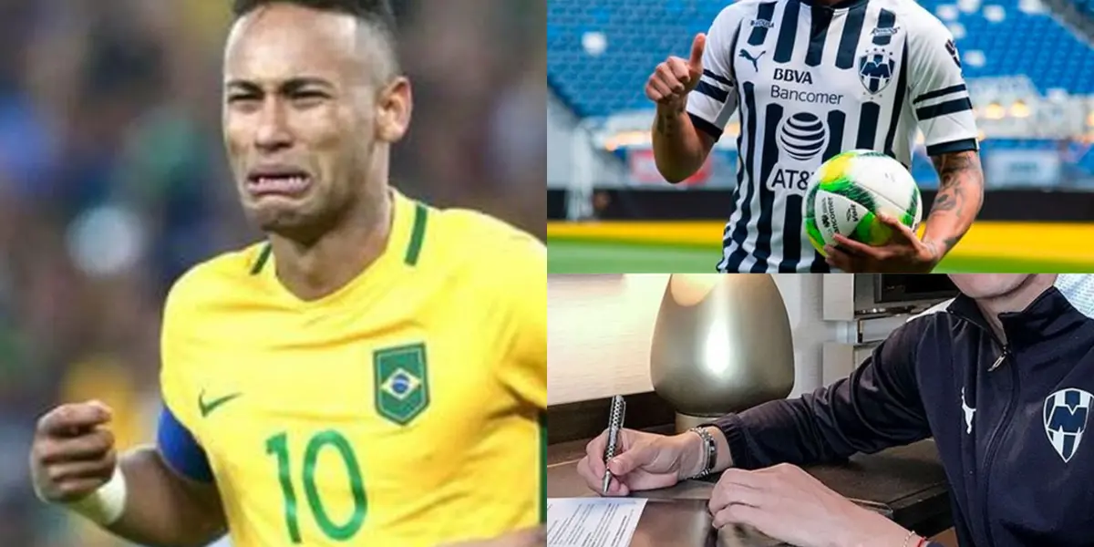 Hizo llorar a Neymar, Rayados lo contrató de forma sorprevia y ya da resultados