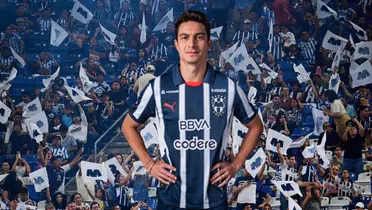 Stefan y la afición de Rayados/FOTO: Rayados