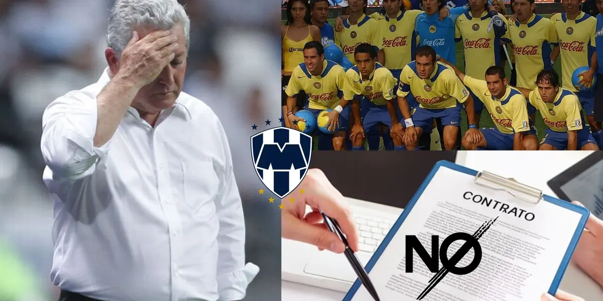 Sus caprichos lo sacaron de Rayados de Monterrey, no volvió