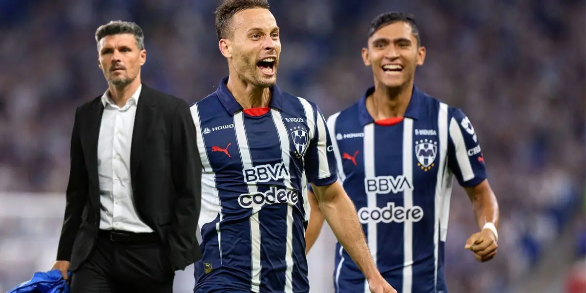 Tano con Canales y Ambriz/FOTO: Rayados