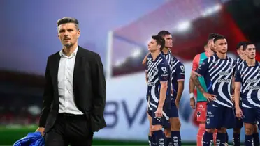 Tano con jugadores de Rayados/FOTO: Récord