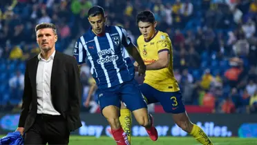 Tano en el Rayados vs América/FOTO: Tv Azteca