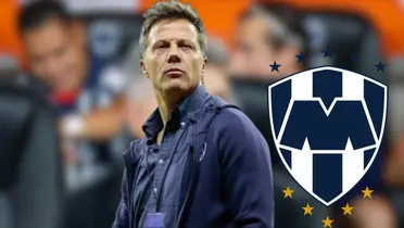 Tato con el escudo de Monterrey/FOTO: Infobae