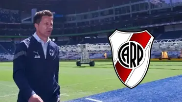 Tato con el escudo de River/FOTO: Extremo Deportivo