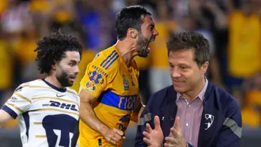 Tato con Vigón y Huerta/FOTO: Futbol Total