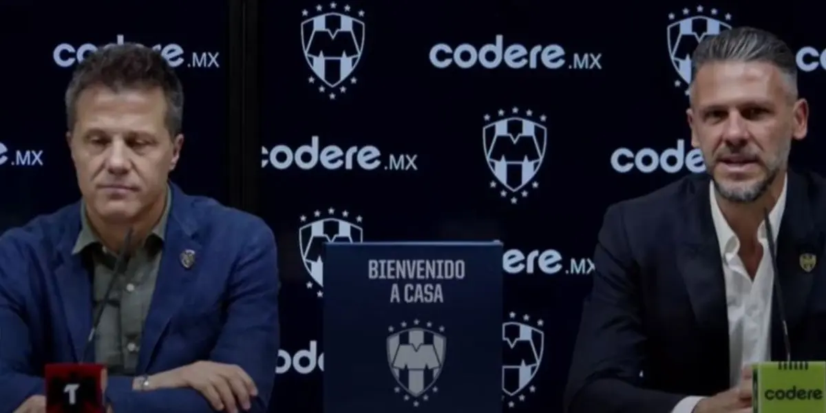 Tato Noriega y Martín Demichelis - Foto: Rayados