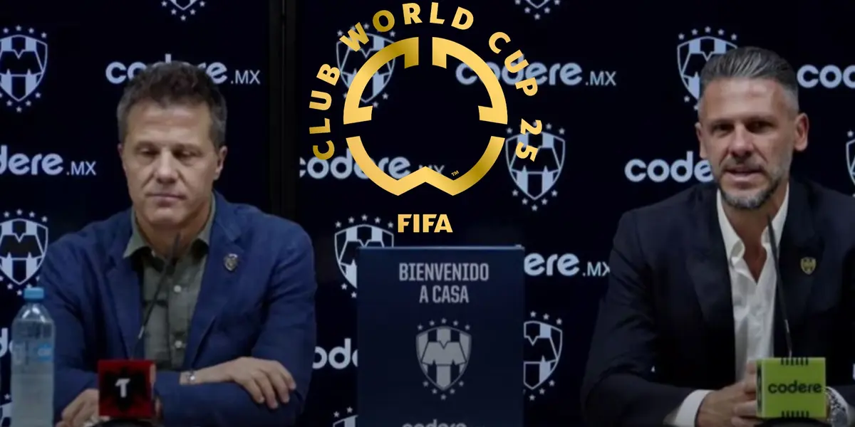 Tato Noriega y Martín Demichelis - Foto: Rayados